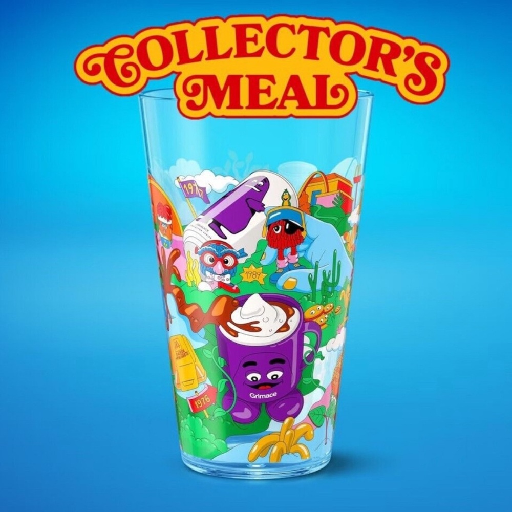 McDonald’s Grimace Collector’s Edition‎ Cup 2024 NWT